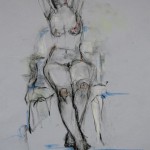 Female Figure    2009
30 x 22 inches pastel on paper
AVAILABLE